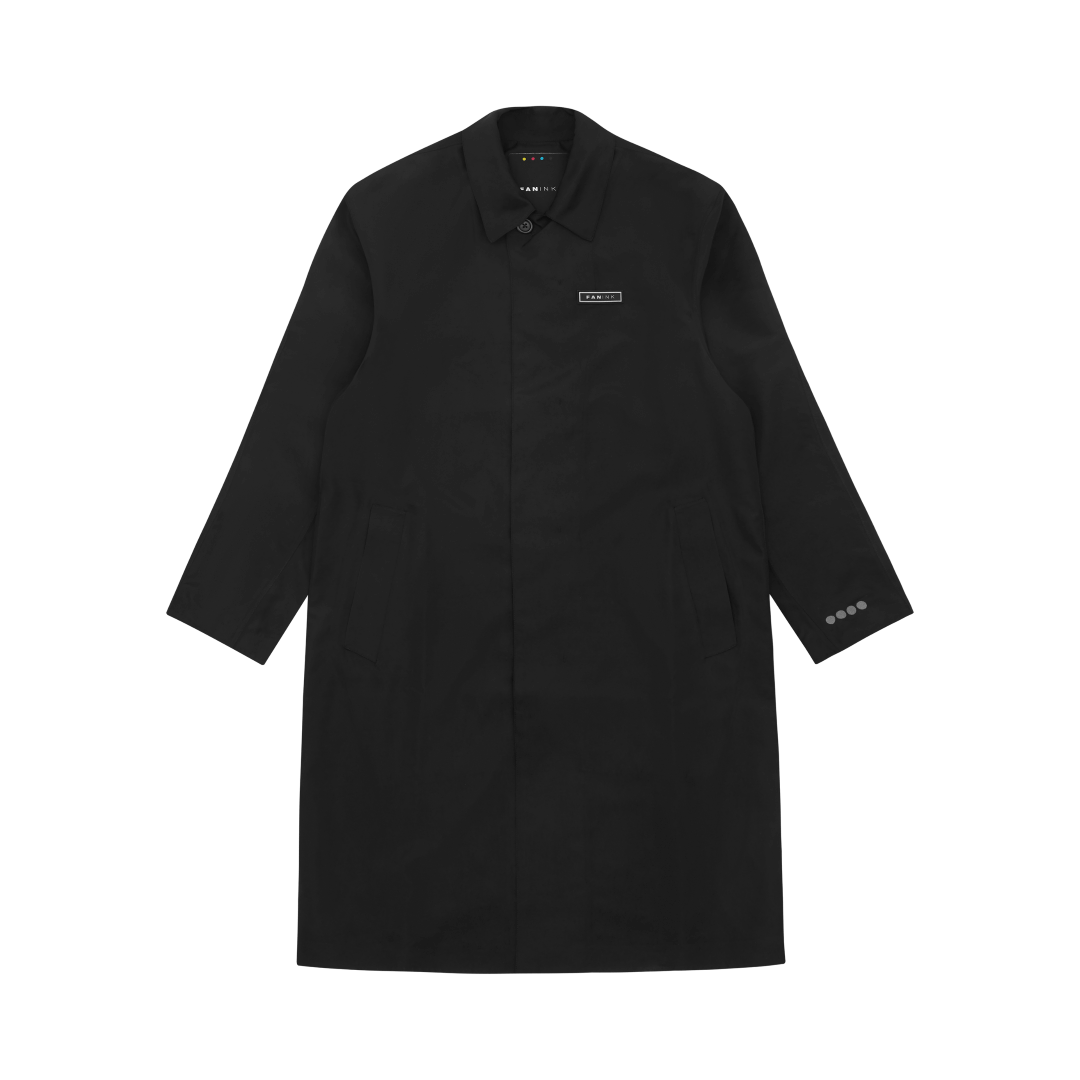 Fan Ink Trench Coat