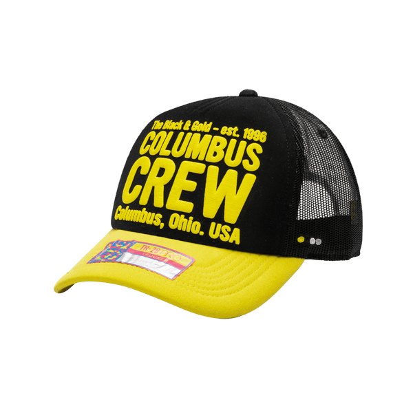 Columbus Crew Club Gold Trucker Hat