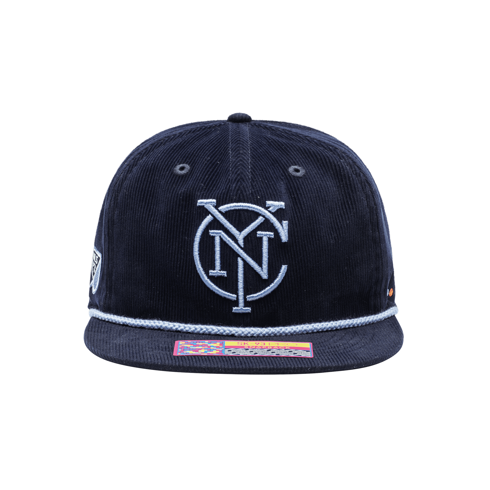 New York City FC Snow Beach Snapback Hat