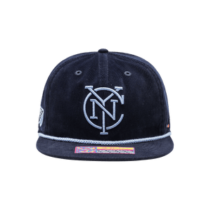 New York City FC Snow Beach Snapback Hat