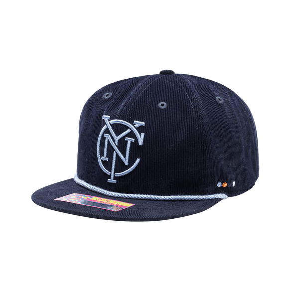 New York City FC Snow Beach Snapback Hat