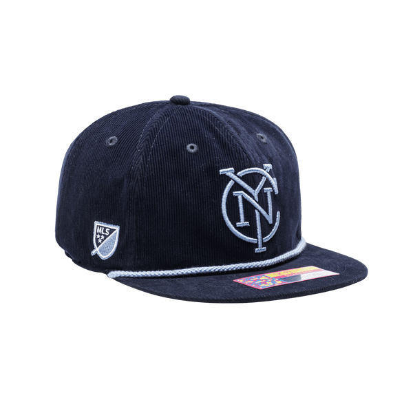 New York City FC Snow Beach Snapback Hat